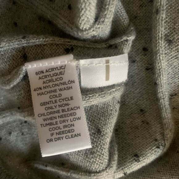 Loft Gray Speckled Sweater - Picture 6 of 7